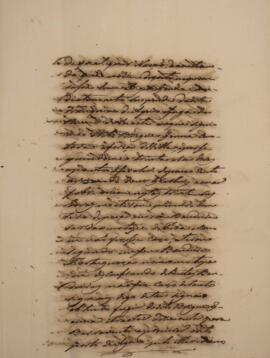 Procuração original, datada de 19 de fevereiro de 1842, escrita pelo escrivão José Xavier da Costa. A procuração declara que Dona Carlota Maria José Nabuco Cerqueira Lima, viúva do negociante José Cerqueira Lima, cidadão brasileiro, justifica o direito de arrecadar os pertences do casal inventariados pelo falecido para partilhar com os respectivos herdeiros. Ela requisita também uma indenização pelas apreensões, realizadas pela Inglaterra, das embarcações “Caliope”, “Golfinho” e “Firmeza”, que a viúva afirma terem sido erroneamente acusadas de tráfico de escravizados. Contém anexos.