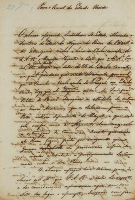 Despacho de 27 de julho de [1822], de José Bonifácio de Andrada e Silva (1763-1838), conselheiro ...