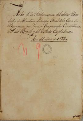 Segunda Cópia da Ata de 31 de outubro de 1822 de celebração realizada pelo Cabildo da Vila de Mel...