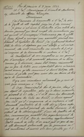 Despacho de 9 de junho de 1822, de Jean-Baptiste Maler (s.d.-s.d.), cônsul-geral da França no Bra...
