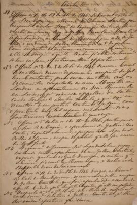 Petição original enviada por Jerônimo Pereira Lopes da Silva (s.d.), proprietário da galera baleeira brasileira “Constante”, para D. Pedro II (1825-1891). Narra as circunstâncias em que sua embarcação havia sido apresada em Moçambique pela fragata inglesa “Cleópatra” e conduzida ao Cabo da Boa Esperança, e roga ao imperador que dirija ordens ao ministro do Brasil em Londres para que proceda com apelação e reclame ao governo britânico a entrega da referida galeram, além do pagamento de uma indenização pelos prejuízos e danos resultantes da ilegal detenção.