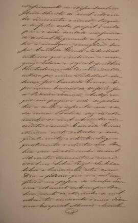 Requerimento original, datado de 24 de fevereiro de 1860, em nome de Francisco Ezequiel Meira, com João Pereira de Andrada como procurador. O requerimento declara que Francisco Ezequiel Meira, em nome de sua esposa, Dona Carlota Maria José Nabuco Cerqueira Lima, e como procurador dos herdeiros do falecido José Cerqueira Lima, requisita a remissão, pela Secretaria de Estado dos Negócios Estrangeiros, da certidão anexada ao requerimento para a Comissão Mista anglo-brasileira instalada na corte do Rio de Janeiro, para que o documento possa ser anexado aos autos de reclamação pendentes acerca da escuna brasileira “Caliope”. Contém anexo da certidão mencionada.