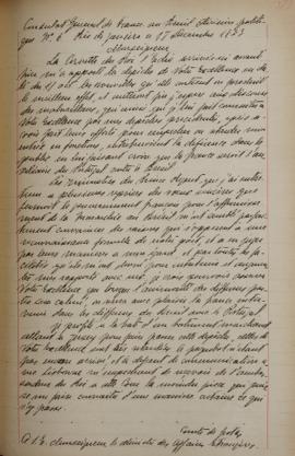 Despacho nº 6 de 17 de dezembro de 1823, de Jacques-Marie Aymard (s.d.-1837), Conde de Gestas, ao...