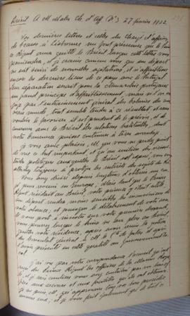 Carta nº 3, de 27 de fevereiro de 1822, endereçada a Jean-Baptiste Maler (s.d.), Cônsul-geral da ...