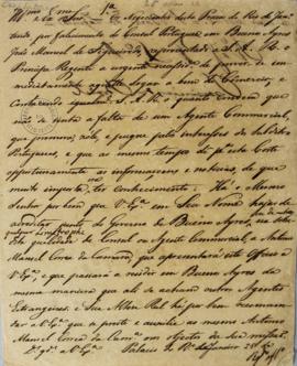 Despacho de 25 de maio de 1822, de José Bonifácio de Andrada e Silva (1763-1838), Conselheiro de ...