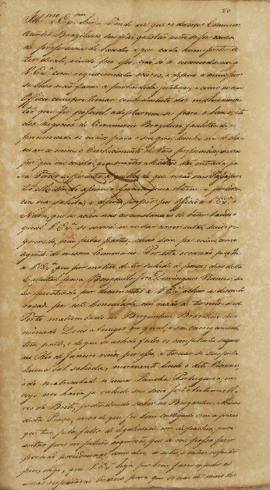 Cópia de despacho enviado pelo cônsul brasileiro em Luanda, Ruy Germack Possolo (1788 - s.d.), em...