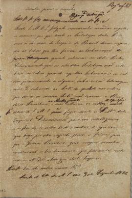 Circular enviada aos cônsules estrangeiros, em 3 de dezembro de 1824, abordando sobre a ordem do ...