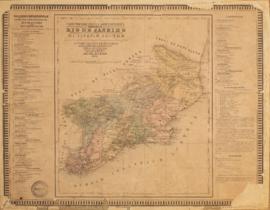 Carta topográfica e administrativa da província do Rio de Janeiro e Município Neutro, redigida pe...