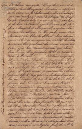 Cópia de observação ao Tratado entre o Império do Brasil e o Reino Unido da Grã-Bretanha e Irland...