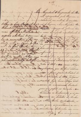 Minutas de projeto de artigos adicionais ao Tratado celebrado, em 23 de novembro de 1826, entre o...